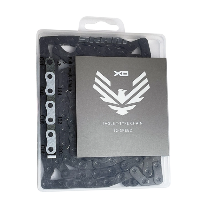 SRAM X0 Eagle Transmission Flattop Chain | T-Type 126 Links